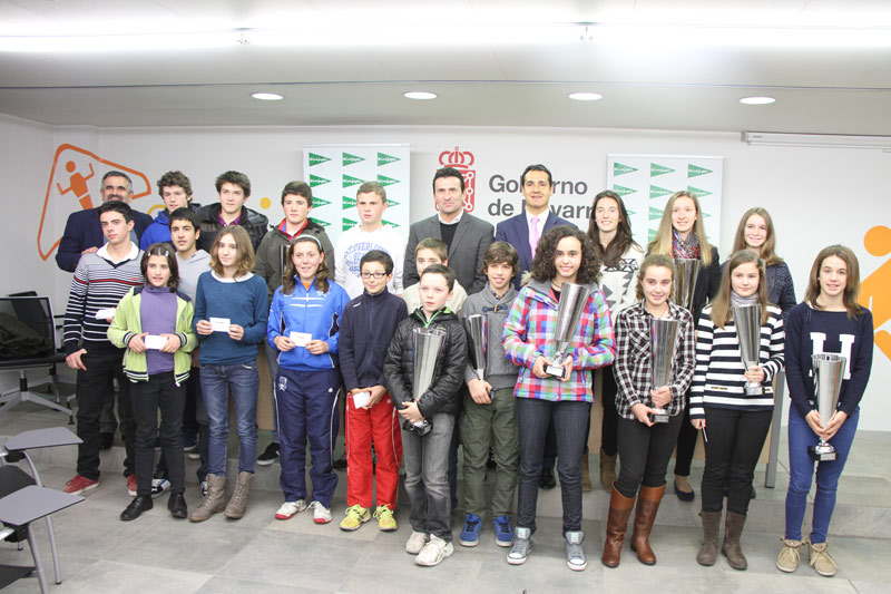 Entrega de trofeos Circuitos &quot;El Corte Ingl&eacute;s&quot; Alev&iacute;n, Infantil y Cadete